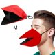 thumbnail image 3 of de cubierta de del animal que habla de de cubierta que se y se al mover la mandíbula para los ejercicio M rojo BLESIY cubierta facial, 3 of 8
