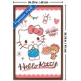 thumbnail image 2 of Hello Kitty: 25 Snack Time - Kitty Pancakes Wall Poster, 22.375" x 34" Framed, 2 of 4