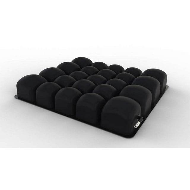 Cojín Inflable Roho Mosaic Negro Ajustable para Oficina, Coches y Hogar