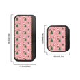 thumbnail image 5 of ZIATUBLES Refrigerator Door Handle Covers Protective Kitchen Appliance Gloves Fridge Microwave Dishwasher Washable Soft Handle Cloth, 6 PCS, Santa Claus Christmas Tree Gingerbread Man Pink, 5 of 7