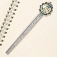 thumbnail image 3 of Map Vintage Silver Lace-Edged Bookmark: Reading Accessory for Book Lovers, 3 of 5