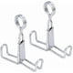 thumbnail image 1 of Flush Clamp Pipe Clamps Stainless Steel Clamps For Latex Hose Clamps Sealing Clamps Laboratory Supplies (silver) (2pcs), 1 of 5