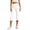 2# White, variant on Women’s Capri Leggings Knee and Ankle Length Leggings Pull On Stretch Petite Summer Lightweight Pants Beige S