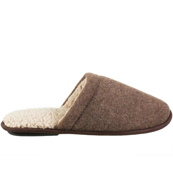 Essentials by Isotoner Men's Microterry Slip On Slipper