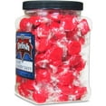 thumbnail image 5 of Cherry Red Taffy Chews by It's Delish, 18 Oz Jumbo Container - Individually Wrapped Gourmet Soft Fluff Taffy - Great Candy for Red Themed Parties, USA Made, 5 of 7