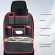 thumbnail image 4 of Organizador de maletero de coche | Bolsa de almacenamiento colgante de gran capacidad para el respaldo del asiento de SUV y coches | Organizador de cuero de 58 x 43 cm para niños, viajes y útiles, 4 of 6