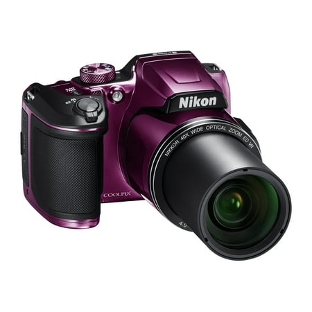 Nikon - COOLPIX B500 16.0-Megapixel Digital Camera - Plum