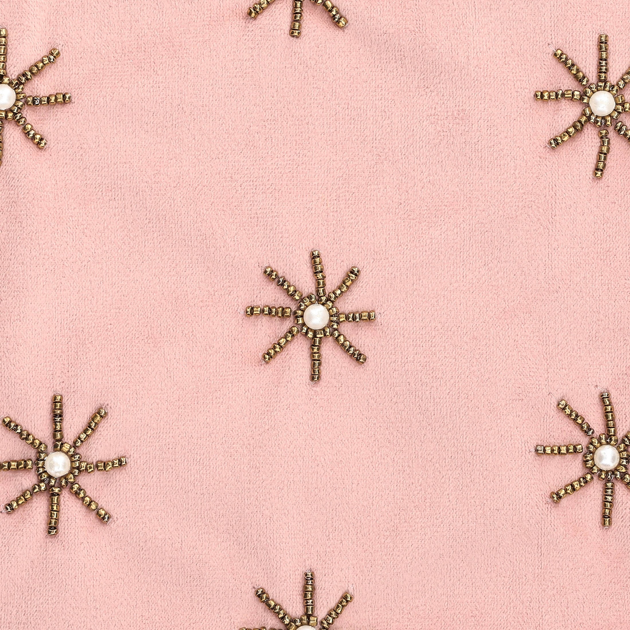 Beaded Starburst Christmas Stocking, Pink, 19", by Holiday Time