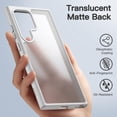 thumbnail image 4 of JETech Matte Case for Samsung Galaxy S24 Ultra 5G, Frosted Translucent Back Protective Slim Phone Cover, Anti-Fingerprints (Silver), 4 of 6