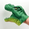 thumbnail image 4 of Soft Rubber Dinosaur Hand Puppet Movable Mouth Animal Props for Kids Birthday Party Christmas Educational Toy, 4 of 8
