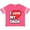 Football Pink and White, variant on Inktastic I Love My Dada Boys or Girls Toddler T-Shirt