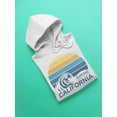 thumbnail image 3 of California Surf Design Hoodie Men - Men Hoodie, White, 3XL, 3 of 4