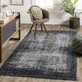 thumbnail image 2 of BoutiqueRugs TRAI Contemporary Area Rug - Navy, Pale Blue, Charcoal - 7'7" x 10', 2 of 11