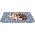thumbnail image 1 of Alfombrilla educativa para perros y cachorros, color gris, 1 unidad, lavable, reutilizable, superabsorbente, a prueba de fugas, antideslizante, para un uso duradero, 1 of 4