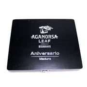 Aganorsa Leaf Toro Aniversario Maduro Empty Wood Cigar Box 9" x 7.25" x 1.25"