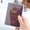 Clear, variant on Lubelski Waterproof Clear Travel Passport Case Cover Protector ID Card Holder Organizer