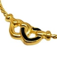 thumbnail image 3 of Pre-Owned Christian Dior Double Heart Necklace, Vintage, Women's, GP Gold Plated,... (Good), 3 of 7