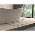 thumbnail image 4 of 24x15" Modern Diatomite Stone Medium Bath Mat in Gray, 4 of 8