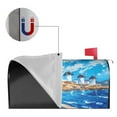 thumbnail image 3 of Bingfone Greek Island Windmills Painting Magnetic Mailbox Cover Standard Size for Garden Yard Outdoor Decorations-21x18 in, 3 of 7