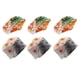 thumbnail image 1 of Un conjunto de divertidas pegatinas tridimensionales para refrigerador, simulación de carne, cordero, chuletas, mensaje magnético, 1 of 5