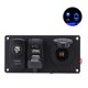 thumbnail image 1 of VOBOR Car USB Charger Multi Purpose ‑25℃‑80℃ Nivel de protección IP65 Dual USB para Barcos Yachts RVs Buses Car Socket Panel Splitter, 1 of 5