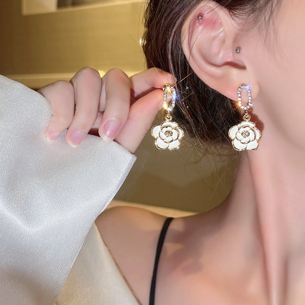Pendientes De Plata Chapados En S925 S925 Accesorio Para Mujeres Niñas Gao Jiahui unisex