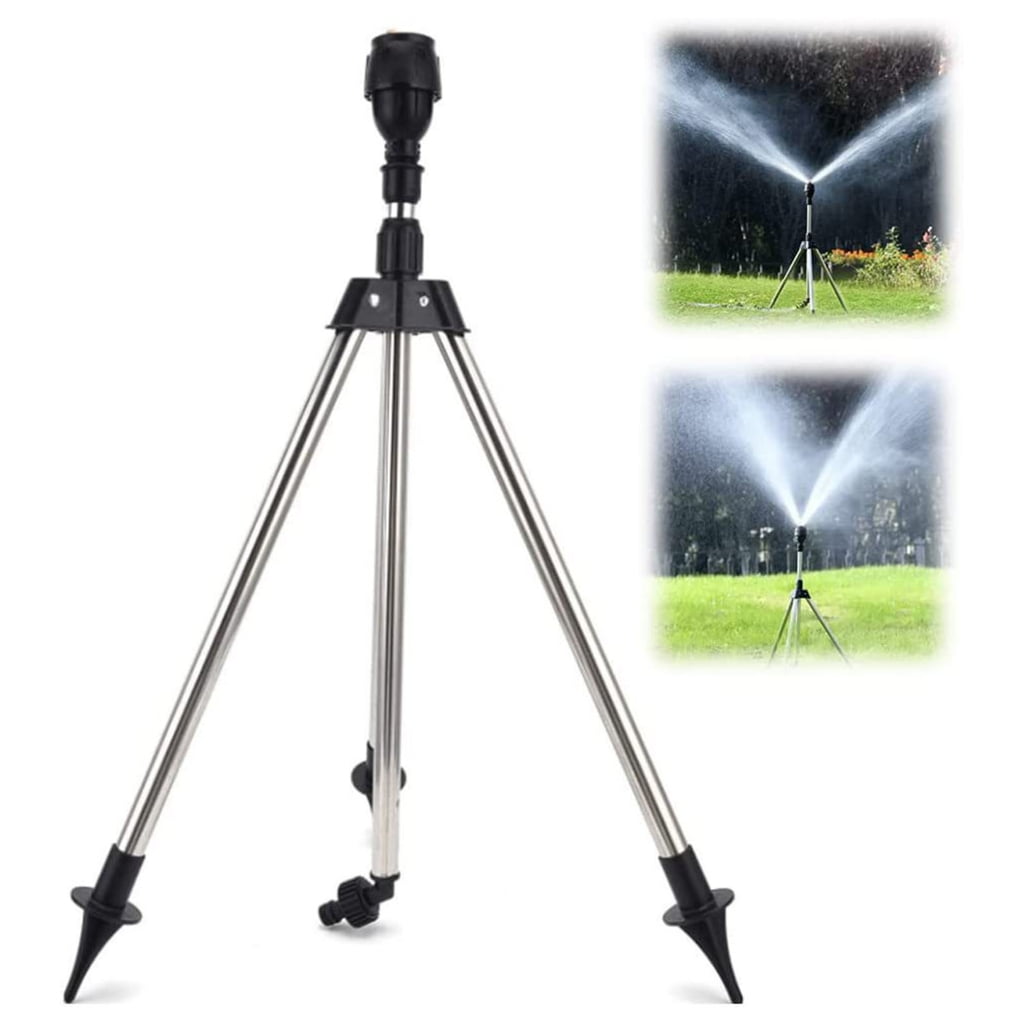 Gieenan Graden Irrigation System Rotating Tripod Sprinkler Sprayer for Farmland Lawn