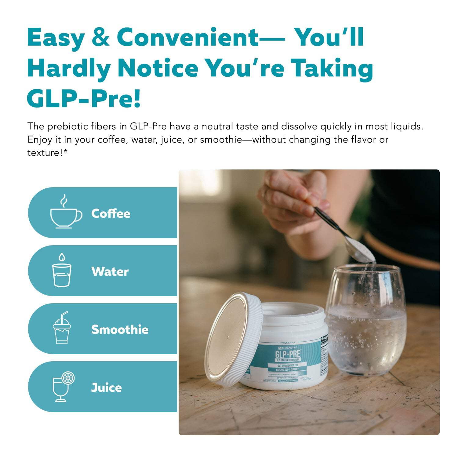 triquetra glp 1 Triquetra Health GLP-Pre: GLP-1 Prebiotic Fiber Complex