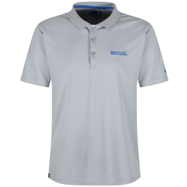 Regatta - Top deportivo Maverick IV para hombre caballero (Acero Claro)