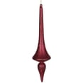 thumbnail image 2 of Vickerman Finial Drop Matte-Glitter Ornament, 2 of 7