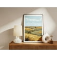 thumbnail image 2 of Kansas Flint Hills Travel Poster Art Print Kansas Landscape Wall Art Kansas Decor Flint Hills Poster Kansas Gift Travel Art Print - Poster Unframed, 2 of 3