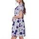 thumbnail image 2 of Disketp Daisies Flowers para Vestido de Manga Corta para Mujeres, Vestidos de Verano para Mujeres, Casual y Holgado para la Playa, 2 of 6