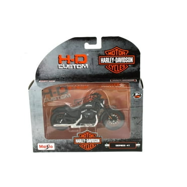 2014 Harley Davidson Sportster Iron 883, Black - Maisto 31360/41 - 1/18 scale Diecast Motorcycle