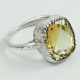 thumbnail image 3 of Citrine Yellow Gemstone Womens Ring, 925 Sterling Silver, Statement Ring, Promise Ring, Wedding Ring, Engagement Ring, Girlfriend&nbsp;Gifts, Mothers Day&nbsp;Gifts, November Birthstone (citrine, 7), 3 of 5