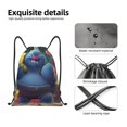 thumbnail image 4 of Pofeuu Trolls Band Together pour Sac à Cordon 210D Résistant à l'Eau Design Compact Pliable Gym Yoga Essentiels de Voyage Léger Sac à Main-Petit, 4 of 6