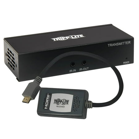 UPC: 0037332258632 | Tripp Lite HDMI Over Cat6 Extender Kit Pigtail Receiver 4K60Hz HDR PoC TAA (B127A-1A1-BHPH)