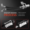 thumbnail image 5 of A-Premium Black A/C Manifold Suction and Discharge Hose Assembly, 5 of 8