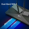 TPLink 6Stream DualBand WiFi 6 WiFi Router up to 4.4 Gbps Speeds