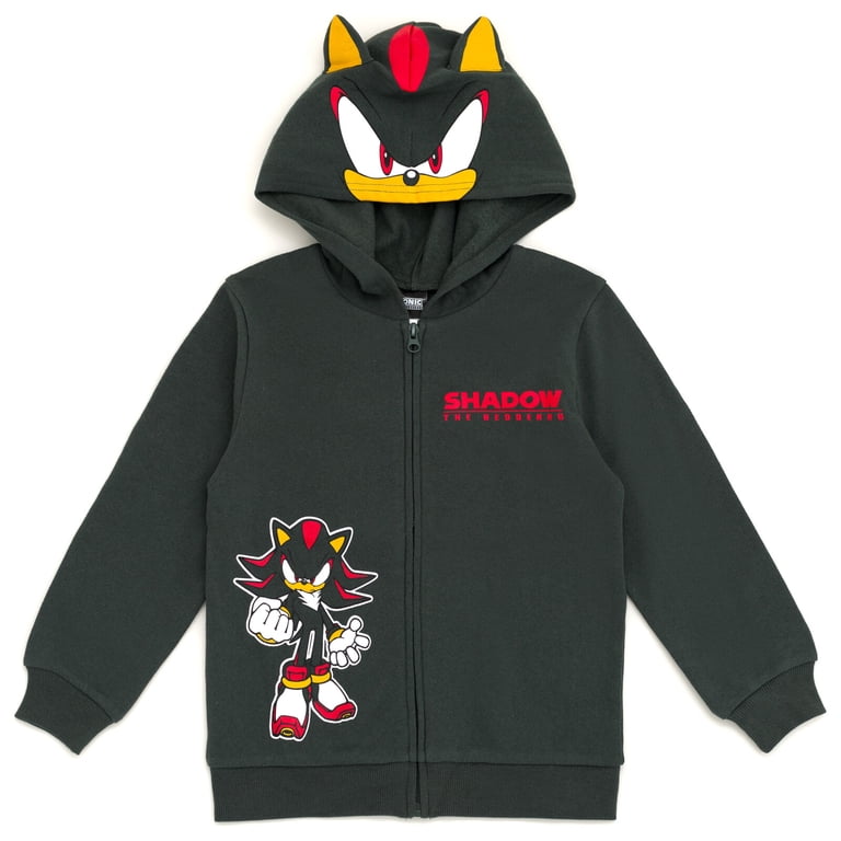 SEGA Sonic the Hedgehog Cosplay Fleece Zip-Up Hoodie photo 1