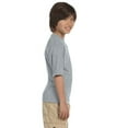thumbnail image 3 of Dri-Power Sport Youth Short Sleeve T-Shirt, S, Athletic Heather, 3 of 3