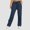 Navy, variant on KICILVS Straight Leg Pants for Women Baggy Drawstring Sweatpants High Waist Lounge Trousers with Pockets Comfy Casual Sweatpants Blue