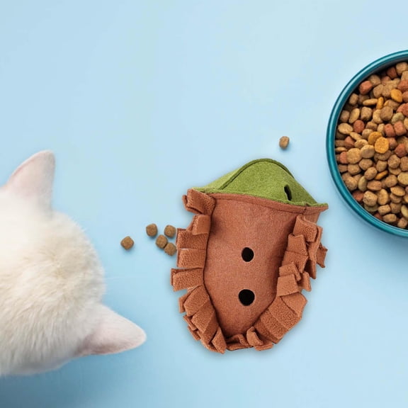 Increase IQ Encourage Foraging Skills Treat Dispenser Portable Slow Feeder Puppy
