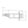 thumbnail image 3 of MYG Acoustic Electric Guitar Stereo End Pin Jacks Socket Plug 6.35mm 1/4 Inch Parts, 3 of 8