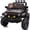 Black, variant on Hikiddo 4WD Kids Ride on Truck Car, 12V 7Ah Ride on Toy Electric Cars for Kids w/ Remote, Bluetooth, 4x75W Motors - Pink