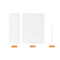 thumbnail image 3 of Uxcell Director Chair Accessories Set Artist Chair Canvas Replacement Kit, White, 3 of 6