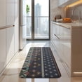 thumbnail image 4 of Boho Blue Elaborate Ethnic Pattern Kitchen Rug Mat,Kitchen Runner Rugs Non Skid Washable,Decorative Kitchen Floor Mats for Kitchen,Sink,Laundry,17"x47.2", 4 of 7