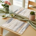thumbnail image 6 of Beige Grey Placemats for Dinning Table Set of 6, Abstract Mottled Art Retro Modern Painting Burlap Kitchen Place Mats Waterproof Cloth Table Mats, Indoor Outdoor Placemats Easy Clean Dinner Decor, 6 of 8