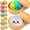 C, variant on 2PCS Dumpling Squishies Toys with Food Steamer,Colorful Squeeze Dough Fidget Sensory Stress Balls,Stretchy Hand Desk Toys for Stress Relief Squishies Dumpling Gifts,Fuchsia&Yellow