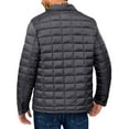 thumbnail image 2 of Little Donkey Andy Men's Lightweight Quilted Puffer Jacket Windproof Thermal Winter Coat with Recycled Insulation Carbon Black 3XL, 2 of 7