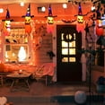 thumbnail image 5 of Wovilon Halloween Tree LED Witch Hat Halloween String Lights DIY Pendant Horror Lamp, 5 of 9